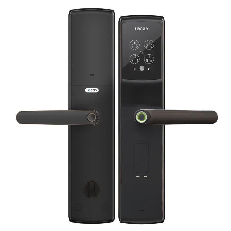 LOCKLY Secure Lux 智能電子門鎖   威尼斯古銅色